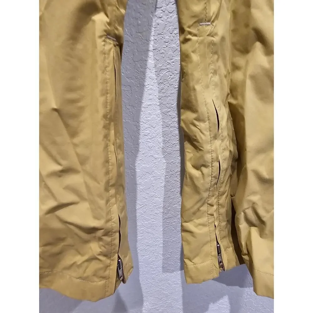 Gore tex khaki 10x rainwear pant Vtg y2k style. Sz 36-38